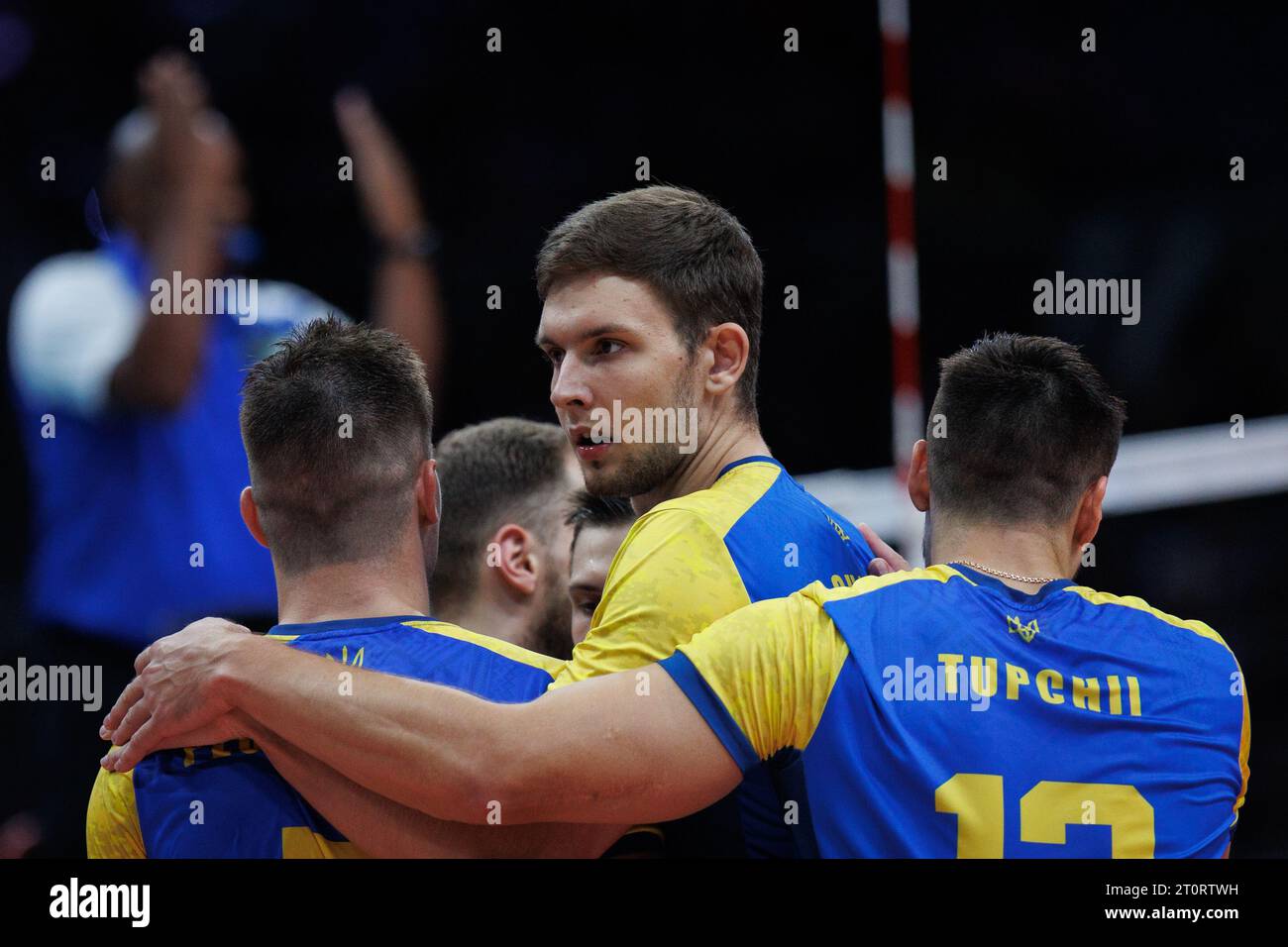 Ucraina nazionale maschile di pallavolo foto di partita e podio 2